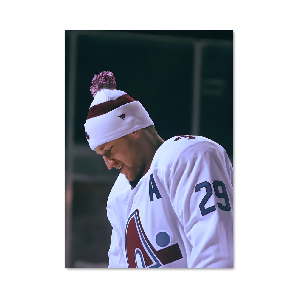 Poster Nathan le Gladiateur – affiche Hockey sur glace